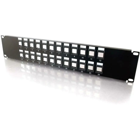 C2G C2G 24-Port Blank Keystone/Multimedia Patch Panel - 24 - 03859