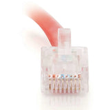 C2G C2G-25ft Cat5e Non-Booted Crossover Unshielded (UTP) Network Patch Cable - Red - Category 5e for Network Device - RJ-45 Male - RJ-45 Male - Crossover - 25ft - Red - 26709