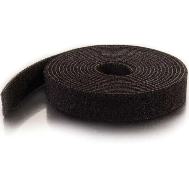 C2G C2G 25ft Hook-and-Loop Cable Wrap - Cable Wrap - Black - 29853