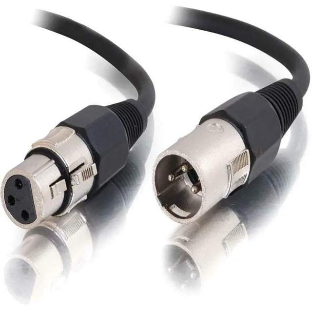 C2G C2G 25ft Pro-Audio XLR Male to XLR Female Cable - XLR Male - XLR Female - 25ft - Black - 40061