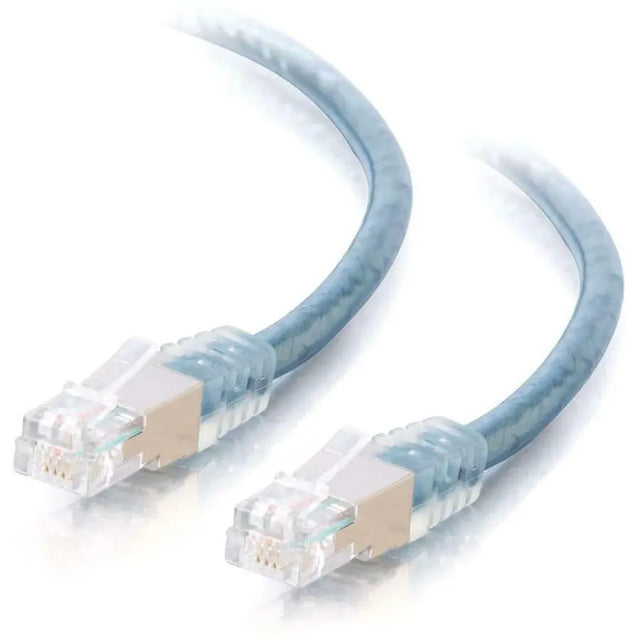 C2G C2G 25ft RJ11 High Speed Internet Modem Cable - RJ-11 Male - RJ-11 Male - 25ft - Transparent Blue - 28723