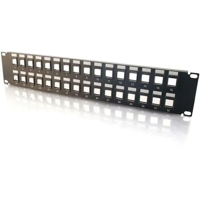 C2G C2G 32-Port Blank Keystone/Multimedia Patch Panel - 32 - 03860