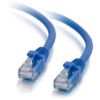 C2G C2G 3ft Cat5e Ethernet Cable - Snagless Unshielded (UTP) - Blue - Cat5e for Network Device - RJ-45 Male - RJ-45 Male - 3ft - Blue - 15178