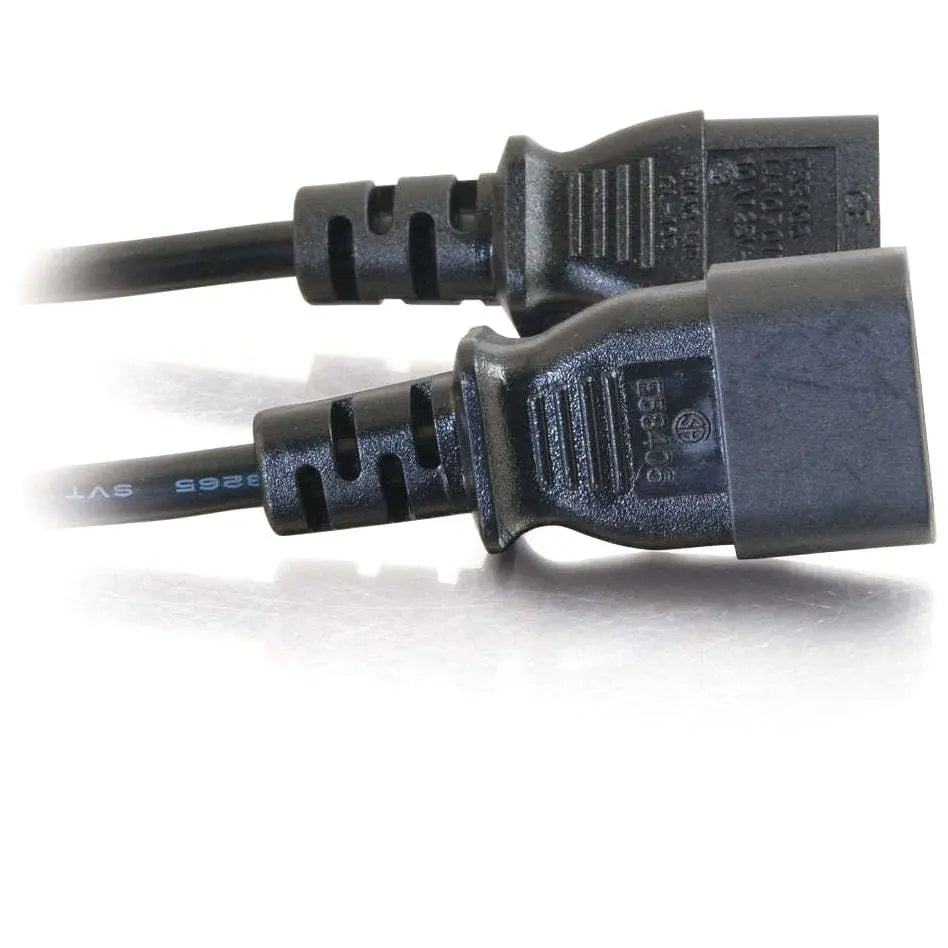 C2G C2G 3ft Computer Power Extension Cable - 18 AWG - 250 Volt - 3ft - 03120