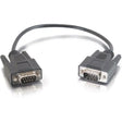 C2G C2G 3ft DB9 M/M Cable - Black - DB-9 Male Serial - DB-9 Male Serial - 3ft - Black - 25220