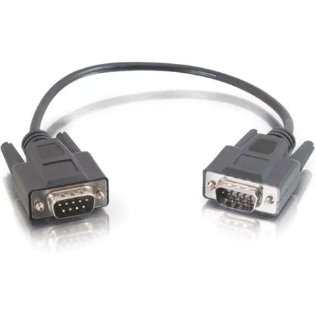C2G C2G 3ft DB9 M/M Cable - Black - DB-9 Male Serial - DB-9 Male Serial - 3ft - Black - 25220