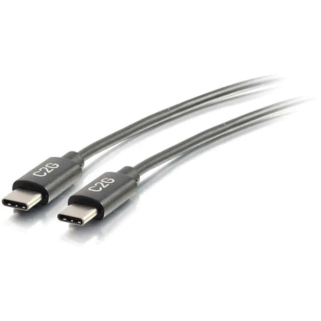 C2G C2G 3ft USB C Cable - USB 2.0 (3A) - M/M Type C Cable - 3 ft USB Data Transfer Cable for Smartphone, Notebook, Tablet - First End: 1 x USB 2.0 Type C - Male - Second End: 1 x USB 2.0 Type C - Male - 4...  - 28825