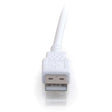 C2G C2G 3m (10ft) USB Extension Cable - USB 2.0 A to USB A - M/F - Type A Male - Type A Female - 9.84ft - White - 26686