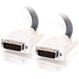 C2G C2G 3m DVI-I M/M Dual Link Digital/Analog Video Cable (9.8ft) - DVI-I Male - DVI-I Male - 9.84ft - Black - 26949