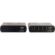 C2G 4-Port USB 2.0 over Cat5 Extender - 2 x Network (RJ-45) - 5 x USB - 328 ft Extended Range - Black - 34020 C2G