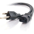 C2G C2G 4ft Universal Power Cord - 16 AWG - NEMA 5-15P to IEC320C13 - C2G 4ft 16 AWG Universal Power Cord (NEMA 5-15P to IEC320C13) (TAA Compliant) - 29926