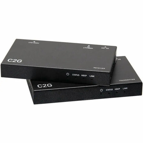C2G C2G 4K HDMI HDBaseT Extender over Cat Transmitter to Box Receiver - 1 Input Device - 1 Output Device - 230 ft Range - 2 x Network (RJ-45) - 1 x HDMI In - 1 x HDMI Out - 4K UHD - Twisted Pair - Categor...  - C2G30010