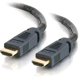 C2G C2G 50ft HDMI Cable - Plenum Rated - High Speed HDMI Cable - M/M - HDMI - 50 ft - 1 x HDMI Male Digital Audio/Video - 1 x HDMI Male Digital Audio/Video - Shielding - Black - 41193