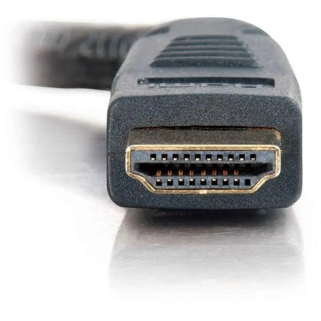 C2G C2G 50ft HDMI Cable - Plenum Rated - High Speed HDMI Cable - M/M - HDMI - 50 ft - 1 x HDMI Male Digital Audio/Video - 1 x HDMI Male Digital Audio/Video - Shielding - Black - 41193