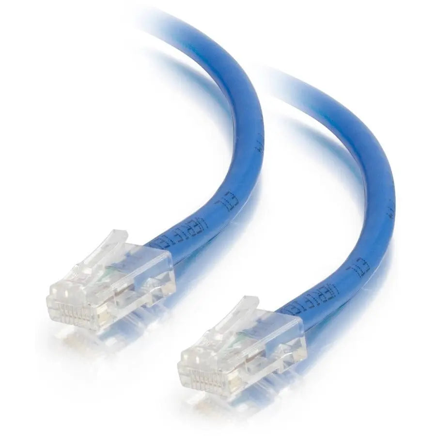 C2G C2G 5ft Cat5e Non-Booted Unshielded Network Patch Ethernet Cable - Blue - Category 5e for Network Device - RJ-45 Male - RJ-45 Male - 5ft - Blue - 22679
