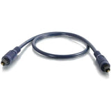 C2G C2G 5m Velocity TOSLINK Optical Digital Cable - Toslink Male - Toslink Male - 16.4ft - Blue - 40393