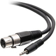 C2G C2G 6ft 3.5mm TRS 3 Position Balanced to XLR Cable - M/F - 6 ft Mini-phone/XLR Audio Cable for Audio Device, Tablet, Notebook, Recorder, Amplifier, Speaker, Microphone, Console - First End: 1 x Mini-p...  - C2G41470