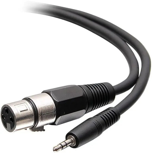C2G C2G 6ft 3.5mm TRS 3 Position Balanced to XLR Cable - M/F - 6 ft Mini-phone/XLR Audio Cable for Audio Device, Tablet, Notebook, Recorder, Amplifier, Speaker, Microphone, Console - First End: 1 x Mini-p...  - C2G41470