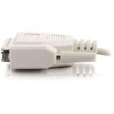 C2G C2G 6ft DB9 Female to DB25 Male Modem Cable - DB-9 - DB-25 Male - 6ft - Beige - 02518