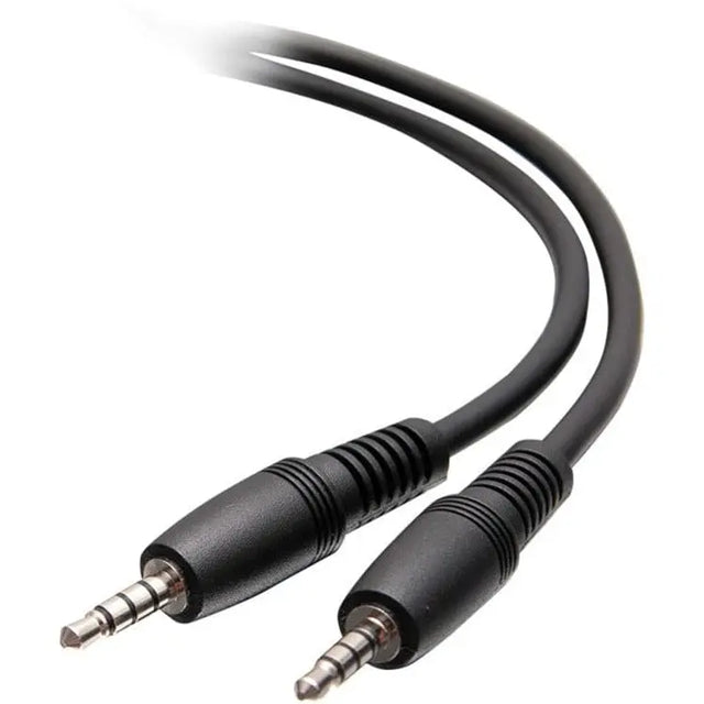 C2G C2G 6ft TSSR 4 Position Cable - OMTP Wiring Standard - M/M - 6 ft Mini-phone Audio Cable for Headset, Headphone, Computer, Tablet, Gaming Console, Microphone, Smartphone, Chromebook, Audio Device - Fi...  - C2G41467