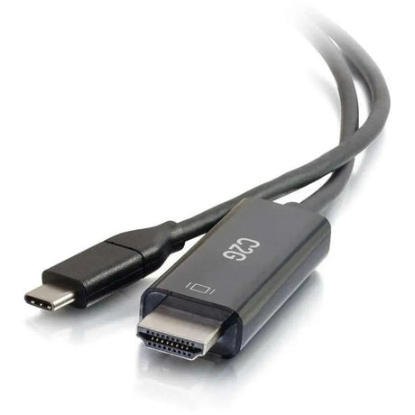 C2G C2G 6ft USB C to HDMI Adapter Cable - 4K 60Hz - 6 ft HDMI/USB A/V Cable for Audio/Video Device, HDTV, Projector - First End: 1 x HDMI Male Digital Audio/Video - Second End: 1 x Type C Male USB - Suppo...  - 26889