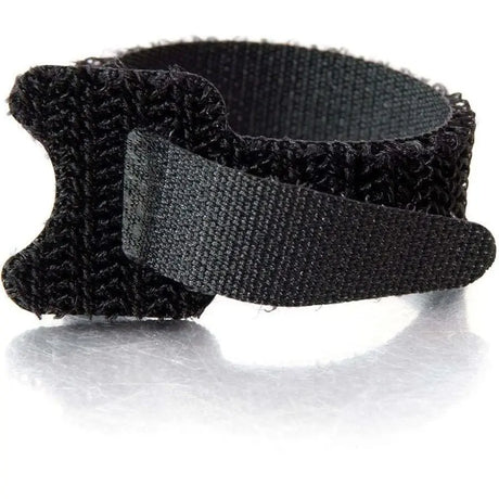 C2G C2G 6in Hook and Loop Cable Management Wraps Multipack (12 pack) - Black Cable Wraps - Cable Strap - Black - 12 Pack - 29858