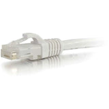 C2G C2G-7ft Cat5e Snagless Unshielded (UTP) Network Patch Cable - White - Category 5e for Network Device - RJ-45 Male - RJ-45 Male - 7ft - White - 19478
