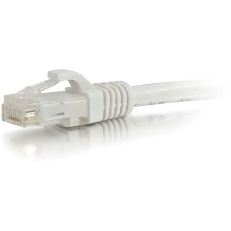 C2G C2G-7ft Cat5e Snagless Unshielded (UTP) Network Patch Cable - White - Category 5e for Network Device - RJ-45 Male - RJ-45 Male - 7ft - White - 19478