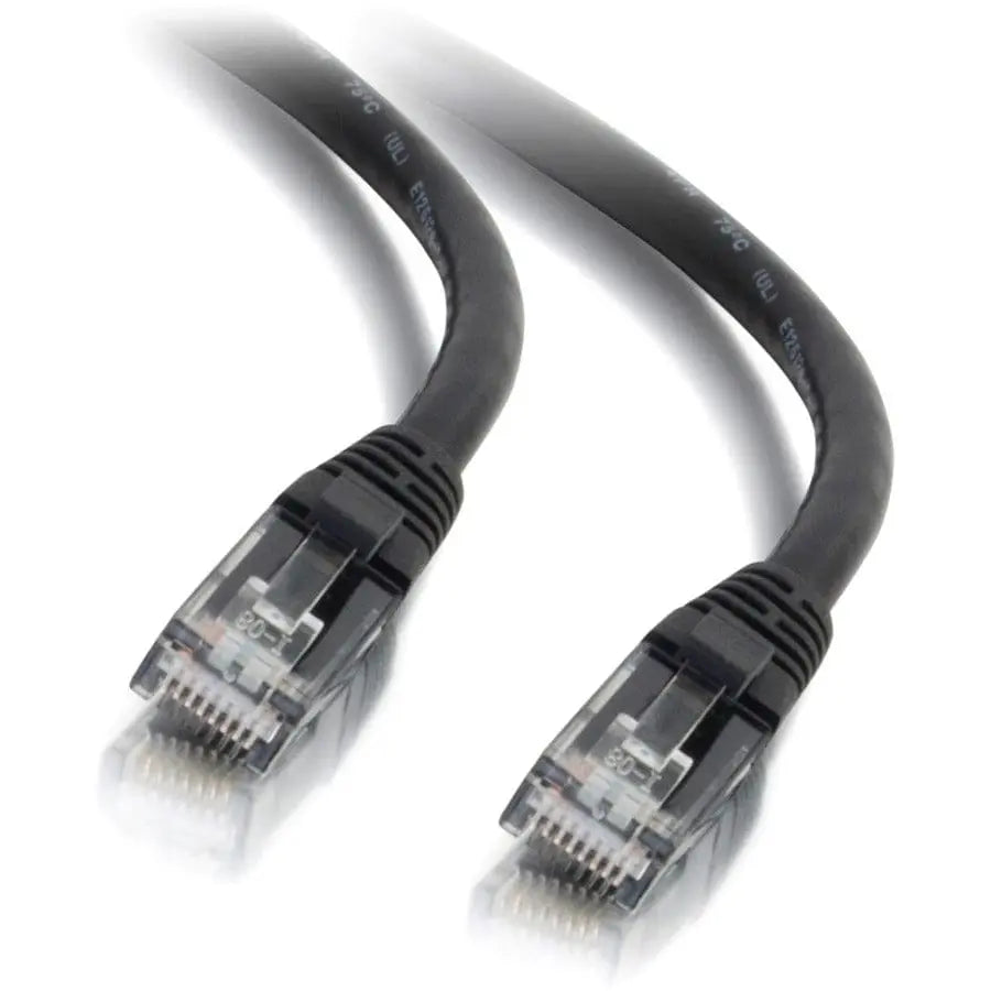 C2G C2G 7ft Cat6 Ethernet Cable - Snagless Unshielded (UTP) - Black - Category 6 for Network Device - RJ-45 Male - RJ-45 Male - 7ft - Black - 27152