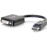 C2G C2G 8in DisplayPort to DVI-D (Single-Link) Adapter Converter - M/F - 8 Inch DisplayPort Male to DVI-D Female Adapter Converter - Adapts a DP output to DVI-D - Supports resolutions up to 1920 x 1200 - ...  - 54321
