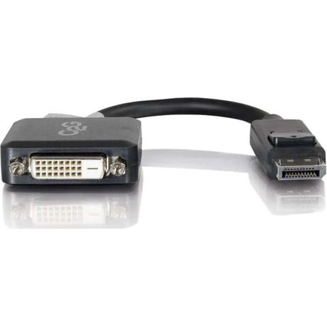 C2G C2G 8in DisplayPort to DVI-D (Single-Link) Adapter Converter - M/F - 8 Inch DisplayPort Male to DVI-D Female Adapter Converter - Adapts a DP output to DVI-D - Supports resolutions up to 1920 x 1200 - ...  - 54321