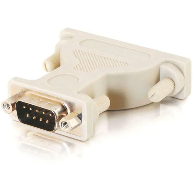 C2G C2G DB9 Male to DB25 Female Serial Adapter - 1 Pack - 1 x 9-pin DB-9 Serial Male - 1 x 25-pin DB-25 Serial Female - Beige - 02449