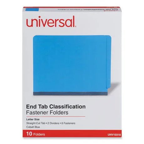 C2G C2G Deluxe Six-Section Pressboard End Tab Classification Folders, 2 Dividers, 6 Fasteners, Letter Si - 10318