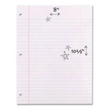 C2G C2G Filler Paper, 3-Hole, 8 x 10.5, Wide/Legal Rule, 200/Pack - 15200