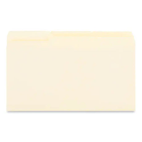 C2G C2G Interior File Folders, 1/3-Cut Tabs: Assorted, Legal Size, 9.5-pt Manila, 100/Box - 15213