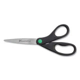 C2G C2G KleenEarth Scissors, 8" Long, 3.25" Cut Length, Straight Black Handle, 2/Pack - 15179