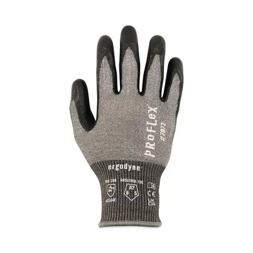 C2G C2G ProFlex 7072 ANSI A7 Nitrile-Coated CR Gloves, EN388: 4X44F, 9" Long, XX-Large, Gray, Pair - 10316