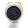 C2G C2G PS/2 Female to AT Male Keyboard Adapter - 1 Pack - 1 x 6-pin Mini-DIN (PS/2) Female - 1 x 5-pin DIN Male - Beige - 02475