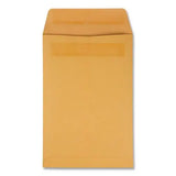 C2G C2G Redi-Seal Catalog Envelope, #1, Cheese Blade Flap, Redi-Seal Adhesive Closure, 6 x 9, Brown Kraf - 43167