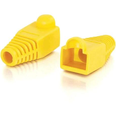 C2G C2G RJ45 Snagless Boot Cover (6.0mm OD) - Yellow - 50pk - Cable Boot - Yellow - 50 Pack - 04756