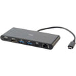 C2G USB C Docking Station - USB C to 4K HDMI, Ethernet and USB 3.0 - with HDMI, Ethernet, USB and Power Delivery - 28845 C2G