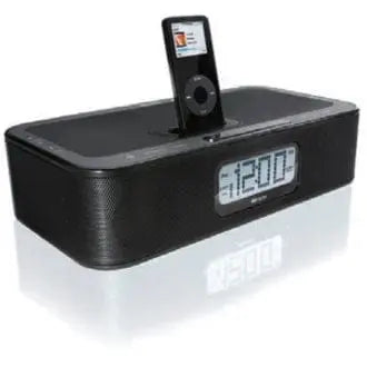 C2G Memorex iWake Mi4004 Clock Radio - LCD - Dual Alarm - AM, FM - 00791