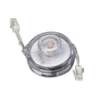 C2G Softalk Telephone Cord Manager - Cable Manager - Clear - 1 Pack - 01100