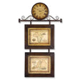 C2G Uttermost Worldly Wall Clock - Analog - Quartz - 50877