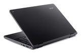 Acer TravelMate Spin B3 TMB312R-31-C45D Hybrid (2-in-1) 31 cm (12.2") Touchscreen WUXGA 4 GB LPDDR5-SDRAM 128 GB eMMC Wi-Fi 7 (802.11be) Windows 11 Pro Education Black - NX.BHBAA.003 ACER
