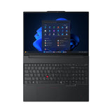 Lenovo ThinkPad E16 Gen 3 (Intel) Intel Core 7 240H Laptop 40.6 cm (16") WUXGA 16 GB DDR5-SDRAM 512 GB SSD Wi-Fi 6E (802.11ax) Windows 11 Pro US English Black - 21TF003FUS