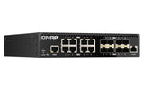 QNAP QSW-M3216R-8S8T network switch Managed L2/L3 10G Ethernet (100/1000/10000) 1U Black - QSW-M3216R-8S8T-US