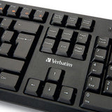 Verbatim 70734 keyboard Mouse included USB QWERTY Black - 70734