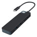 Targus HyperDrive Flex 4 Port USB-C Combo Hub USB 2.0 Type-C 5000 Mbit/s Black - HD5200BKGL