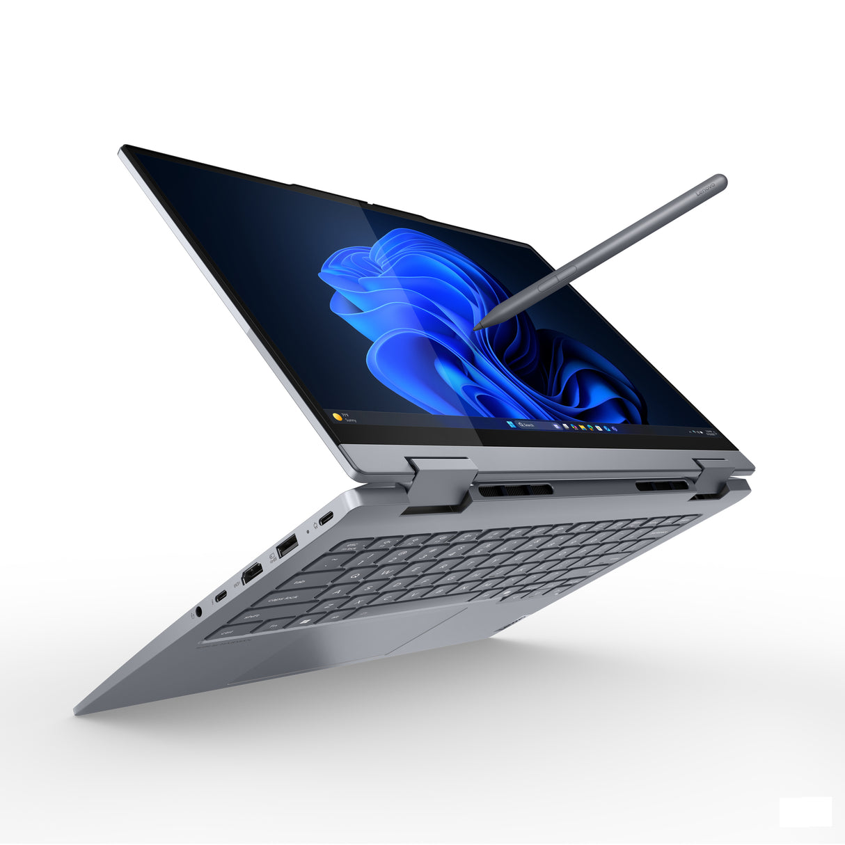 Lenovo ThinkBook 14 2-in-1 G5 IAU Intel Core Ultra 5 225U Hybrid (2-in-1) 35.6 cm (14") Touchscreen WUXGA 16 GB DDR5-SDRAM 512 GB SSD Wi-Fi 6E (802.11ax) Windows 11 Pro Grey - 21SQ0000US LENOVO